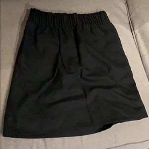 Black jcrew skirt